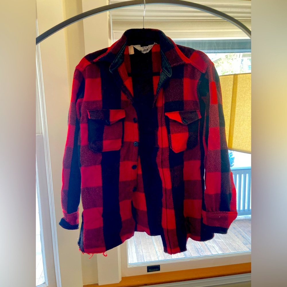 VINTAGE WOOLRICH WOOL COAT